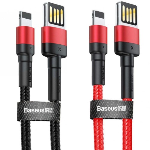 Дата кабель Baseus Cafule USB to Lightning Special Edition 2.4A (1m) (CALKLF-G) Дата кабель Baseus Cafule USB to Lightning Special Edition 2.4A (1m) (CALKLF-G)