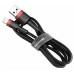 Дата кабель Baseus Cafule USB to Lightning Special Edition 2.4A (1m) (CALKLF-G) Дата кабель Baseus Cafule USB to Lightning Special Edition 2.4A (1m) (CALKLF-G)
