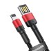 Дата кабель Baseus Cafule USB to Lightning Special Edition 2.4A (1m) (CALKLF-G) Дата кабель Baseus Cafule USB to Lightning Special Edition 2.4A (1m) (CALKLF-G)