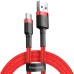 Дата кабель Baseus Cafule USB to Type-C Cable 2A (2m) (CATKLF-C) Дата кабель Baseus Cafule USB to Type-C Cable 2A (2m) (CATKLF-C)