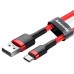 Дата кабель Baseus Cafule USB to Type-C Cable 2A (2m) (CATKLF-C) Дата кабель Baseus Cafule USB to Type-C Cable 2A (2m) (CATKLF-C)