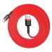 Дата кабель Baseus Cafule USB to Type-C Cable 2A (2m) (CATKLF-C) Дата кабель Baseus Cafule USB to Type-C Cable 2A (2m) (CATKLF-C)