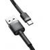 Дата кабель Baseus Cafule USB to Type-C Cable 2A (2m) (CATKLF-C) Дата кабель Baseus Cafule USB to Type-C Cable 2A (2m) (CATKLF-C)