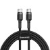 Дата кабель Baseus Cafule Type-C to Type-C PD2.0 60W (2m) (CATKLF-H)