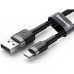 Дата кабель Baseus Cafule Type-C to Type-C PD2.0 60W (2m) (CATKLF-H)