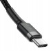 Дата кабель Baseus Cafule Type-C to Type-C PD2.0 60W (2m) (CATKLF-H)