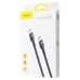 Дата кабель Baseus Cafule Type-C to Type-C PD2.0 60W (2m) (CATKLF-H)