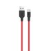 Дата кабель Hoco X21 Silicone Type-C Cable (1m)