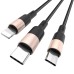 Дата кабель Hoco X26 Xpress 3in1 USB to Lightning/Type-C/MicroUSB 2A (1.2m) Дата кабель Hoco X26 Xpress 3in1 USB to Lightning/Type-C/MicroUSB 2A (1.2m)