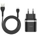 МЗП Hoco C12Q Smart QC3.0 18W (1USB-A) + кабель USB to MicroUSB