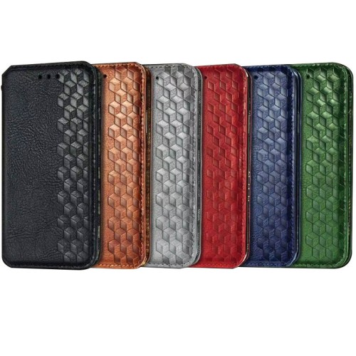 Шкіряний чохол-книжка GETMAN Cubic (PU) для Samsung Galaxy A31
