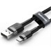Дата кабель Baseus Cafule USB to Lightning 2.4A (1m) (CALKLF-B)