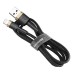 Дата кабель Baseus Cafule USB to Lightning 2.4A (1m) (CALKLF-B)