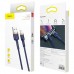 Дата кабель Baseus Cafule USB to Lightning 2.4A (1m) (CALKLF-B)