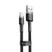 Дата кабель Baseus Cafule USB to Lightning 1.5A (2m) (CALKLF-C) Дата кабель Baseus Cafule USB to Lightning 1.5A (2m) (CALKLF-C)