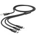 Дата кабель Hoco X14 Times Speed 3in1 (Lightning+Micro USB+Type-C) (1m) Дата кабель Hoco X14 Times Speed 3in1 (Lightning+Micro USB+Type-C) (1m)