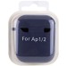 Силіконовий футляр з мікрофіброю для навушників Airpods 1/2 Силіконовий футляр з мікрофіброю для навушників Airpods 1/2