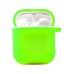 Силіконовий футляр з мікрофіброю для навушників Airpods 1/2 Силіконовий футляр з мікрофіброю для навушників Airpods 1/2
