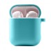 Силіконовий футляр з мікрофіброю для навушників Airpods 1/2 Силіконовий футляр з мікрофіброю для навушників Airpods 1/2