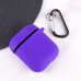 Силіконовий футляр з мікрофіброю для навушників Airpods 1/2 Силіконовий футляр з мікрофіброю для навушників Airpods 1/2