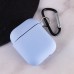 Силіконовий футляр з мікрофіброю для навушників Airpods 1/2 Силіконовий футляр з мікрофіброю для навушників Airpods 1/2