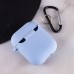 Силіконовий футляр з мікрофіброю для навушників Airpods 1/2 Силіконовий футляр з мікрофіброю для навушників Airpods 1/2