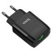 МЗП Hoco C72Q Glorious QC3.0 18W (1USB-A) + кабель USB to Type-C МЗП Hoco C72Q Glorious QC3.0 18W (1USB-A) + кабель USB to Type-C