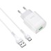МЗП Hoco C72Q Glorious QC3.0 18W (1USB-A) + кабель USB to Type-C МЗП Hoco C72Q Glorious QC3.0 18W (1USB-A) + кабель USB to Type-C