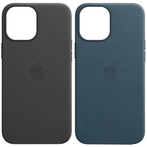 Шкіряний чохол Leather Case (AAA) для Apple iPhone 12 Pro / 12 (6.1