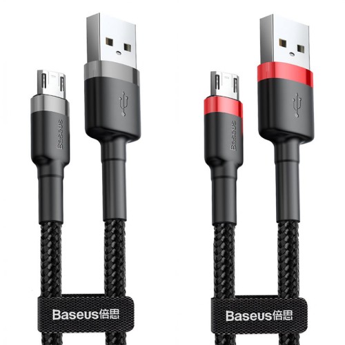 Дата кабель Baseus Cafule USB to MicroUSB Cable 1.5A (2m) (CAMKLF-C) Дата кабель Baseus Cafule USB to MicroUSB Cable 1.5A (2m) (CAMKLF-C)