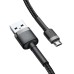 Дата кабель Baseus Cafule USB to MicroUSB Cable 1.5A (2m) (CAMKLF-C) Дата кабель Baseus Cafule USB to MicroUSB Cable 1.5A (2m) (CAMKLF-C)