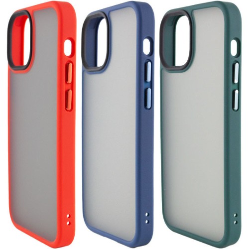 TPU+PC чохол Metal Buttons для Apple iPhone 13 / 14 (6.1 TPU+PC чохол Metal Buttons для Apple iPhone 13 / 14 (6.1