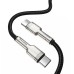 Дата кабель Baseus Cafule Metal Type-C to Type-C 100W (1m) (CATJK-C) Дата кабель Baseus Cafule Metal Type-C to Type-C 100W (1m) (CATJK-C)
