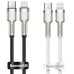 Дата кабель Baseus Cafule Metal Type-C to Lightning PD20W (2m) (CATLJK-B) Дата кабель Baseus Cafule Metal Type-C to Lightning PD20W (2m) (CATLJK-B)