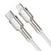 Дата кабель Baseus Cafule Metal Type-C to Lightning PD20W (2m) (CATLJK-B) Дата кабель Baseus Cafule Metal Type-C to Lightning PD20W (2m) (CATLJK-B)