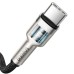 Дата кабель Baseus Cafule Metal Type-C to Type-C 100W (2m) (CATJK-D) Дата кабель Baseus Cafule Metal Type-C to Type-C 100W (2m) (CATJK-D)