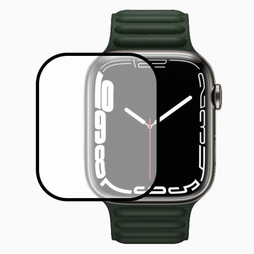 Полімерна плівка 3D (full glue) (тех.пак) для Apple Watch Series 7/8/9 45mm Полімерна плівка 3D (full glue) (тех.пак) для Apple Watch Series 7/8/9 45mm