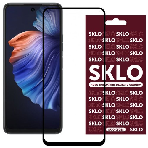 Захисне скло SKLO 3D для TECNO Camon 18 / 18P Захисне скло SKLO 3D для TECNO Camon 18 / 18P