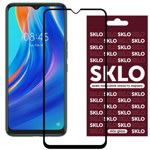 Захисне скло SKLO 3D для TECNO Spark 7 / Spark 7 Go Захисне скло SKLO 3D для TECNO Spark 7 / Spark 7 Go