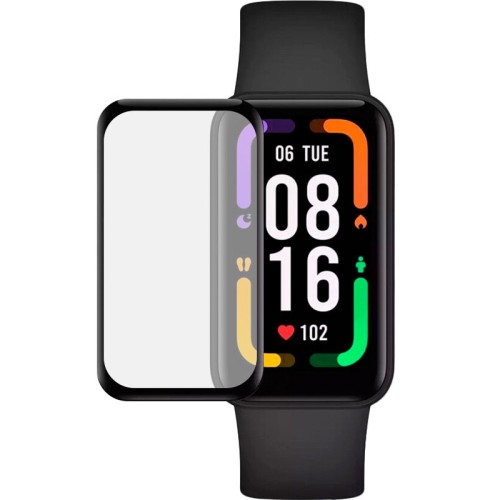Полімерна плівка 3D (full glue) (тех.пак) для Xiaomi Redmi Smart Band Pro Полімерна плівка 3D (full glue) (тех.пак) для Xiaomi Redmi Smart Band Pro
