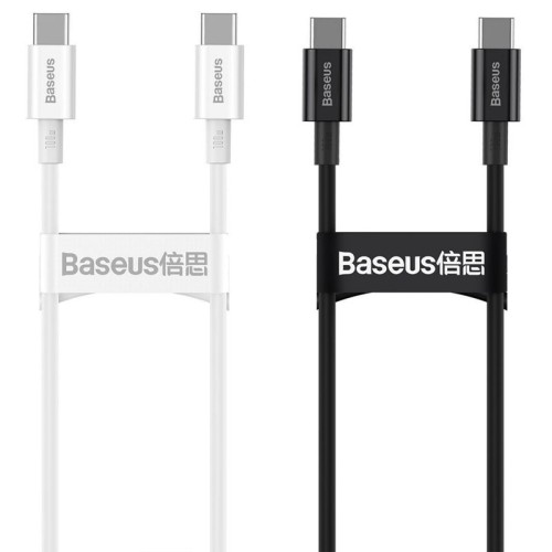 Дата кабель Baseus Superior Series Fast Charging Type-C to Type-C PD 100W (2m) (CATYS-C) Дата кабель Baseus Superior Series Fast Charging Type-C to Type-C PD 100W (2m) (CATYS-C)
