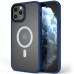 TPU+PC чохол Metal Buttons with Magnetic Fit для Apple iPhone 12 Pro Max (6.7