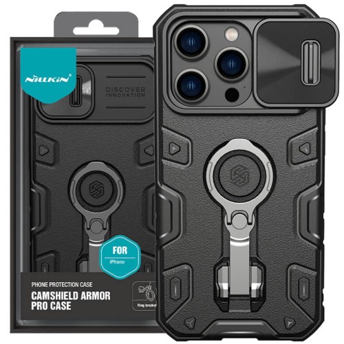 TPU+PC чохол Nillkin CamShield Armor Pro no logo (шторка на камеру) для Apple iPhone 14 Pro (6.1 TPU+PC чохол Nillkin CamShield Armor Pro no logo (шторка на камеру) для Apple iPhone 14 Pro (6.1
