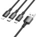 Дата кабель Borofone BX72 USB to Lightning /MicroUSB/Type-C 2A (1m) Дата кабель Borofone BX72 USB to Lightning /MicroUSB/Type-C 2A (1m)