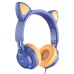 Накладні навушники Hoco W36 Cat ear (3.5mm/1.2m) Накладні навушники Hoco W36 Cat ear (3.5mm/1.2m)