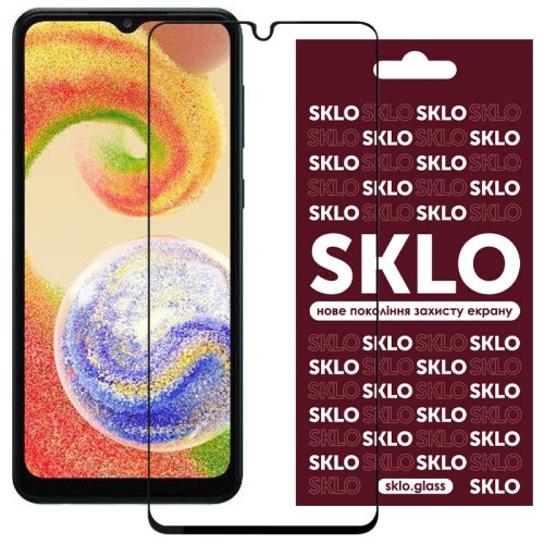 Захисне скло SKLO 3D для Samsung Galaxy A04 / A04s / A04e Захисне скло SKLO 3D для Samsung Galaxy A04 / A04s / A04e
