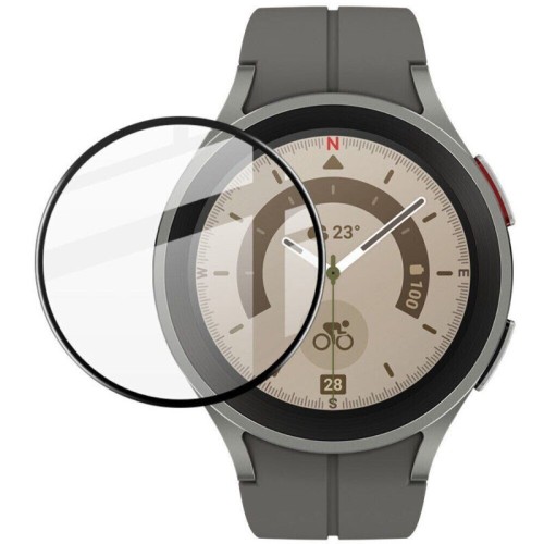 Полімерна плівка 3D (full glue) (тех.пак) для Samsung Galaxy Watch 5 Pro 45mm Полімерна плівка 3D (full glue) (тех.пак) для Samsung Galaxy Watch 5 Pro 45mm