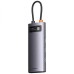 Перехідник HUB Baseus Metal Gleam Series 4-in-1 4xUSB3.0 (WKWG070013) Перехідник HUB Baseus Metal Gleam Series 4-in-1 4xUSB3.0 (WKWG070013)