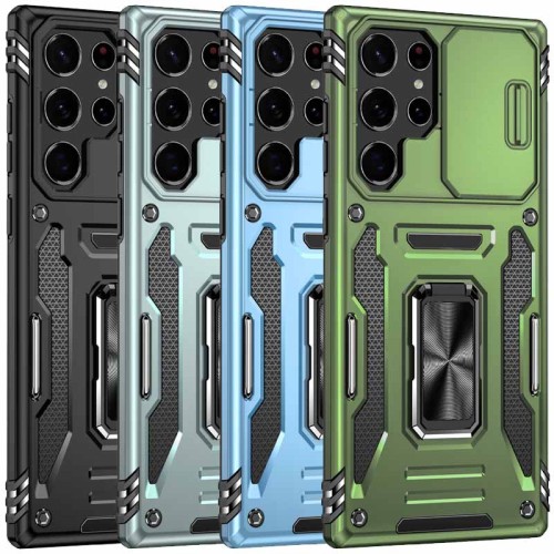 Ударостійкий чохол Camshield Army Ring для Samsung Galaxy S23 Ultra Ударостійкий чохол Camshield Army Ring для Samsung Galaxy S23 Ultra