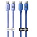Дата кабель Baseus Crystal Shine Series Type-C to Type-C 100W (1.2m) (CAJY00060) Дата кабель Baseus Crystal Shine Series Type-C to Type-C 100W (1.2m) (CAJY00060)